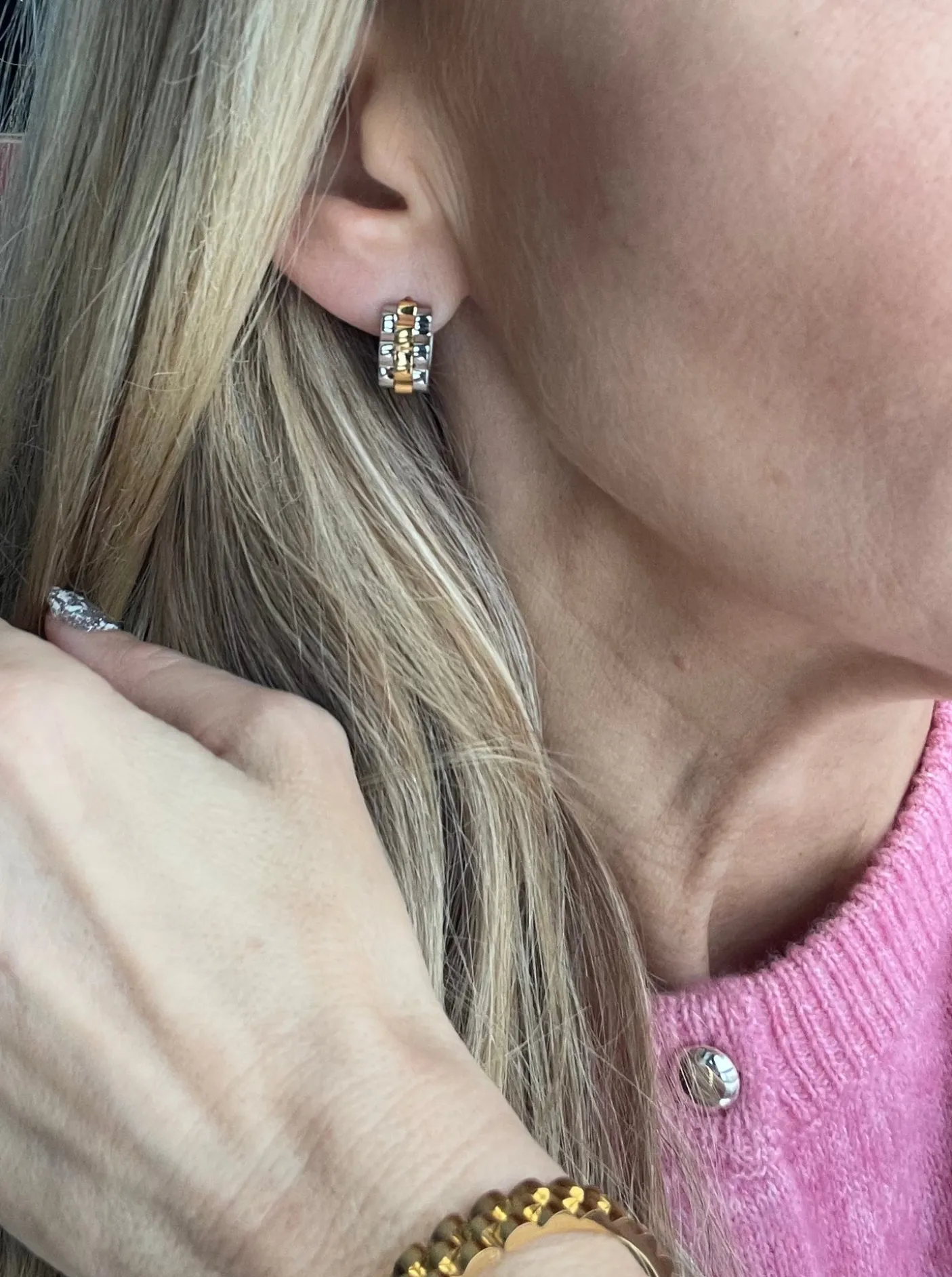 Øreringe MARITA - Bicolour