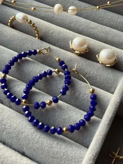 Øreringe Merle – Royal Blue