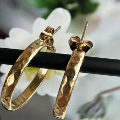 Øreringe Mille forgyldt