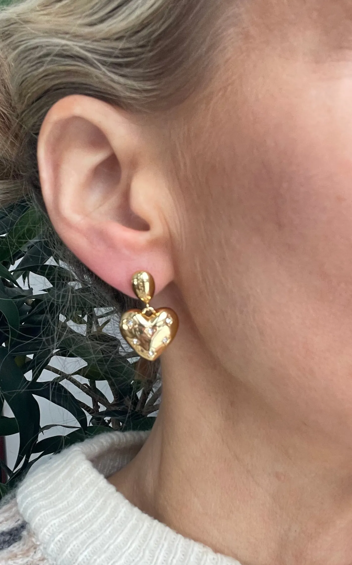 Øreringe Mimi – Forgyldt