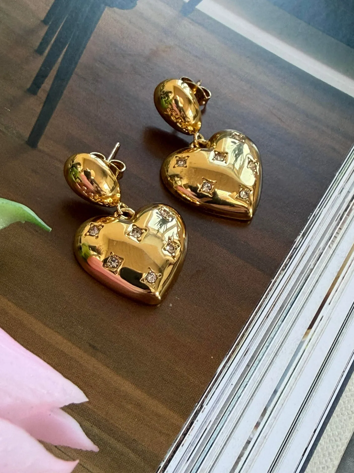 Øreringe Mimi – Forgyldt