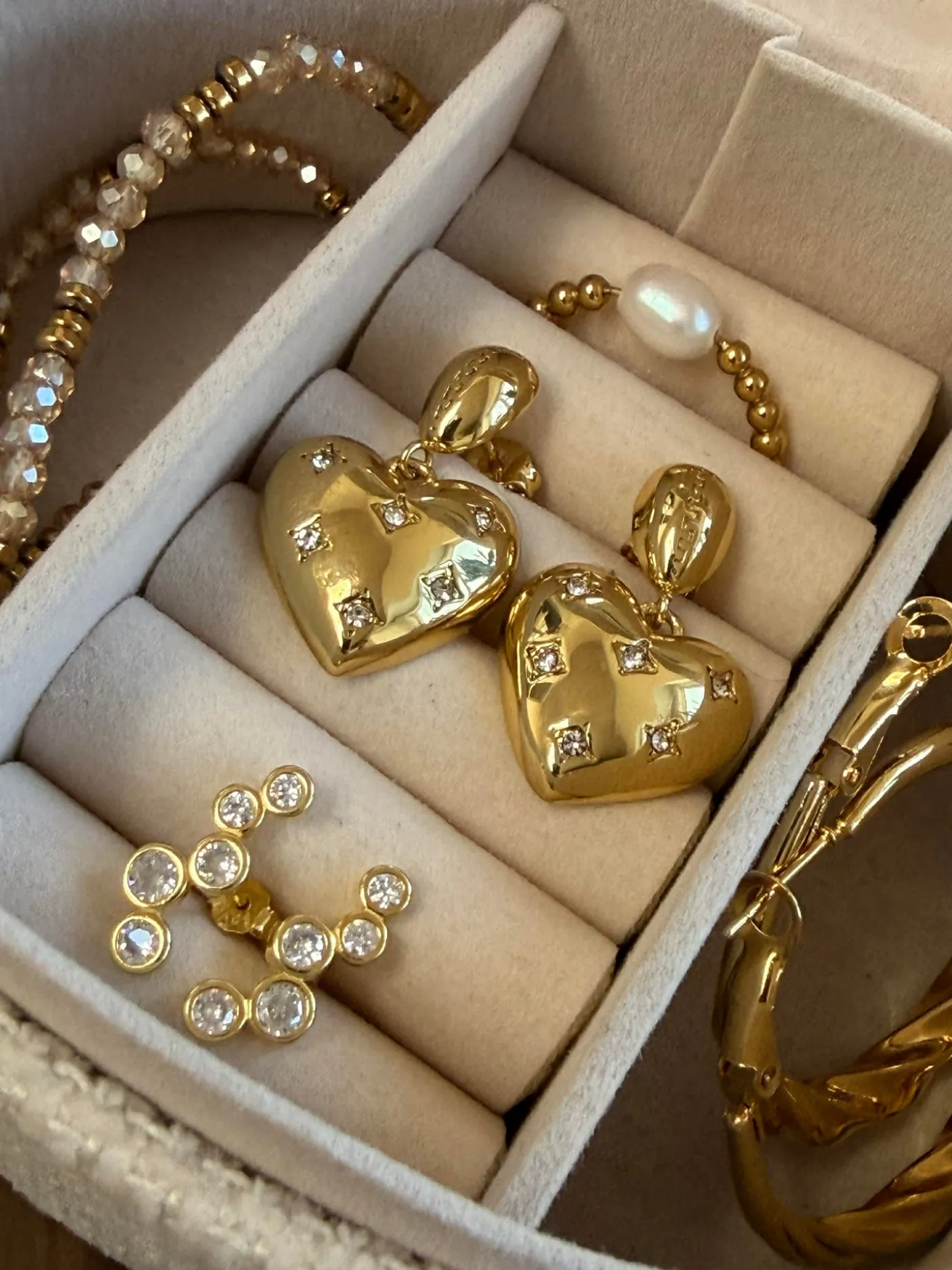 Øreringe Mimi – Forgyldt