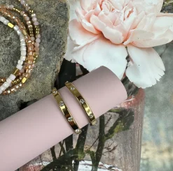 Øreringe Mindy 18k forgyldt