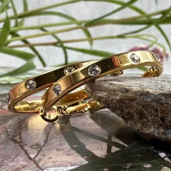 Øreringe Mindy 18k forgyldt