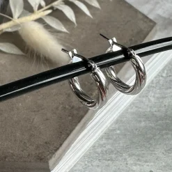 Øreringe Norma - Sterling sølv