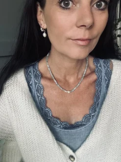 Øreringe Selma – Forgyldt Sterling sølv