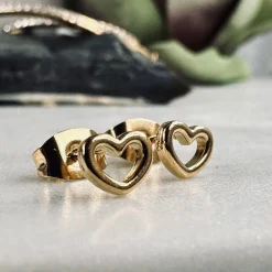 Ørestikker Bellisima forgyldt - Vandfast