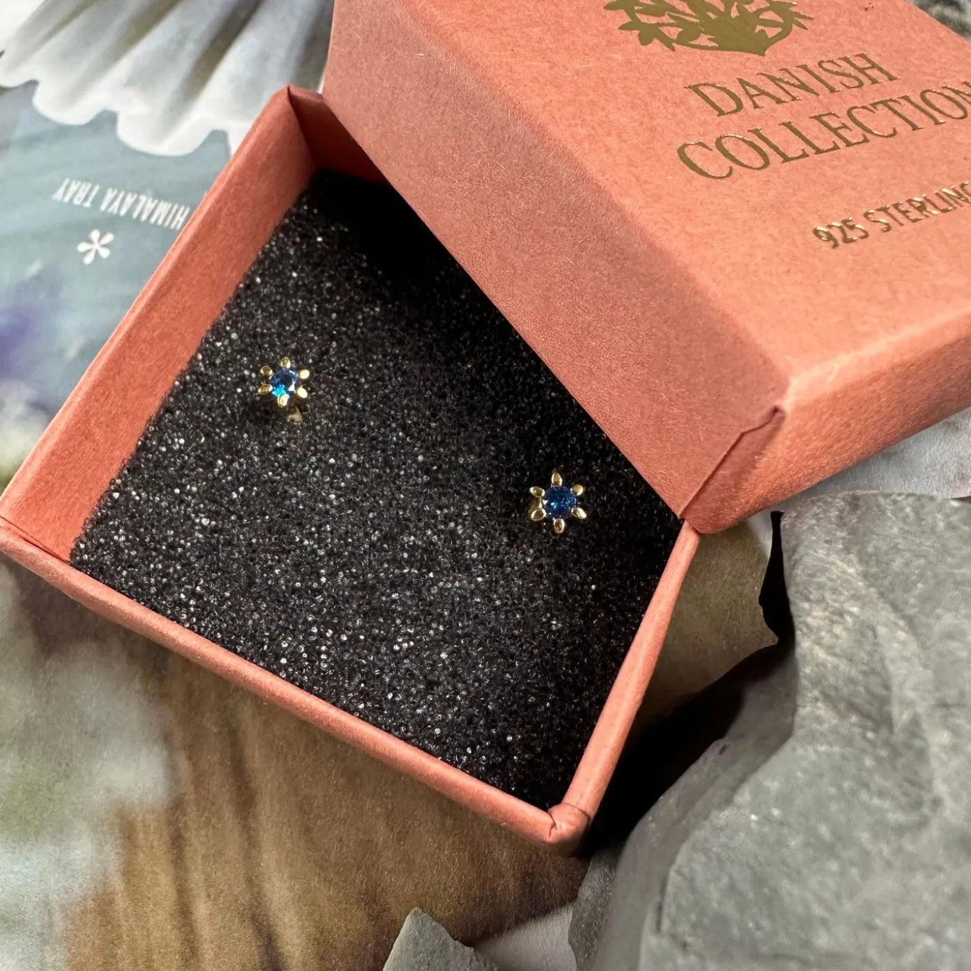 Ørestikker GIA - Royal blue