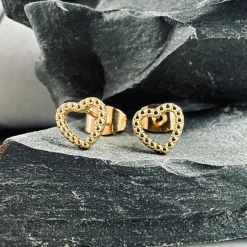 Ørestikker Gillano forgyldt - Vandfast