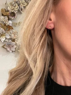 Ørestikker Gillano forgyldt - Vandfast