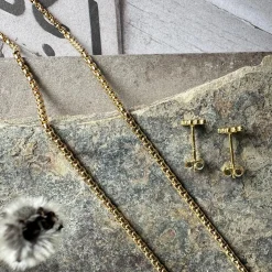 Ørestikker Joma 18K forgyldt Sterling Silver