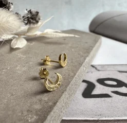 Ørestikker Marleen 18K forgyldt Sterling Silver