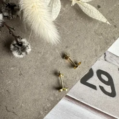 Ørestikker Marleen 18K forgyldt Sterling Silver