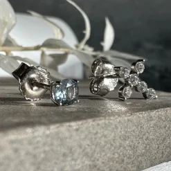 Ørestikker Taylor Mix Box 18K forgyldt - 2 stk