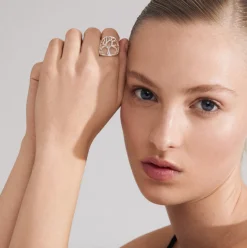 Ring ALIA sølvbelagt