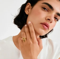 Ring JENNINGS forgyldt