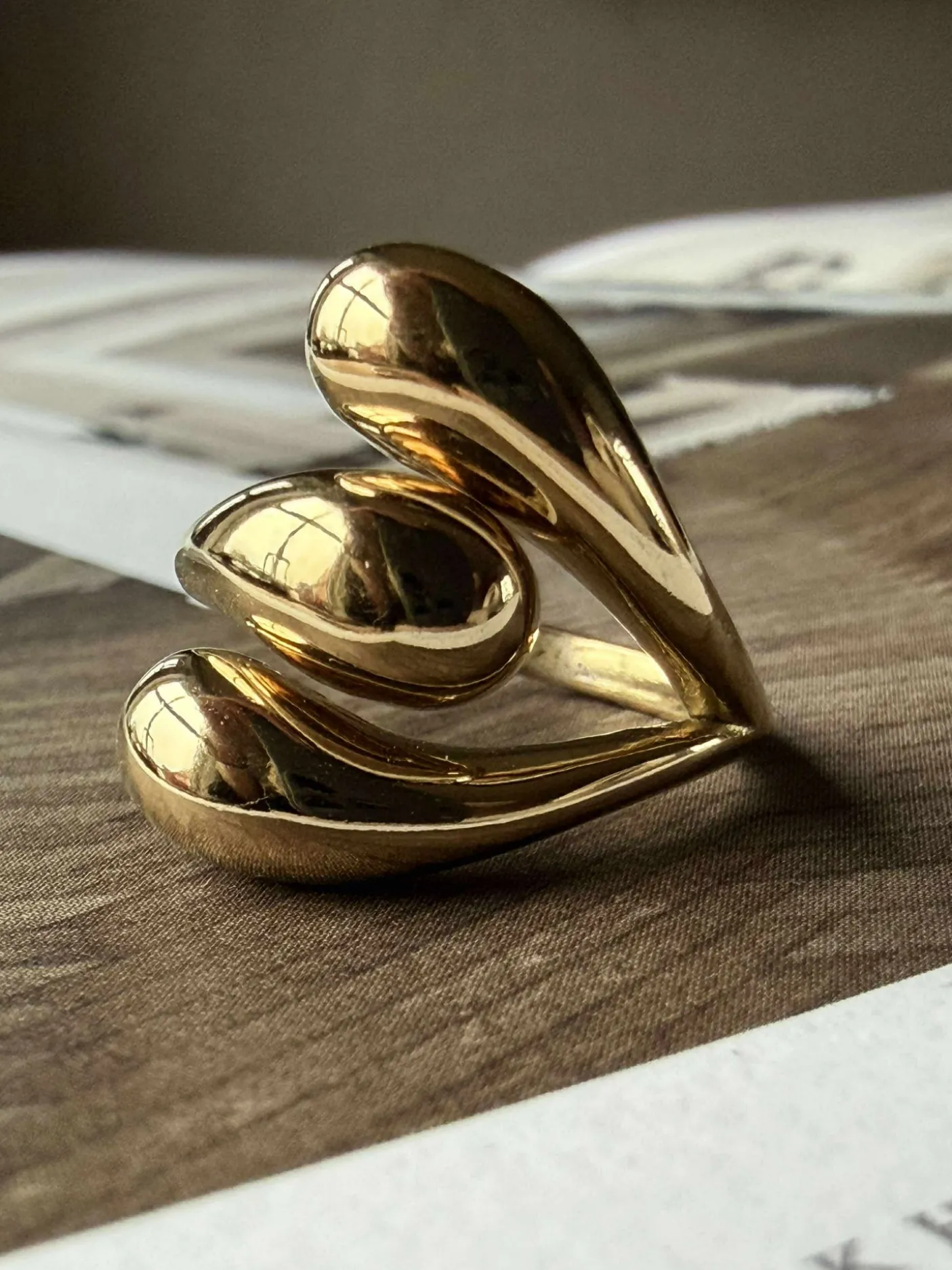 Ring JENNINGS forgyldt