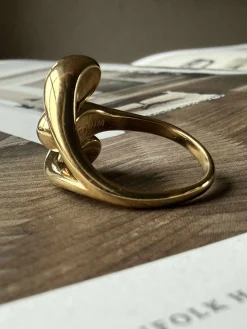 Ring JENNINGS forgyldt