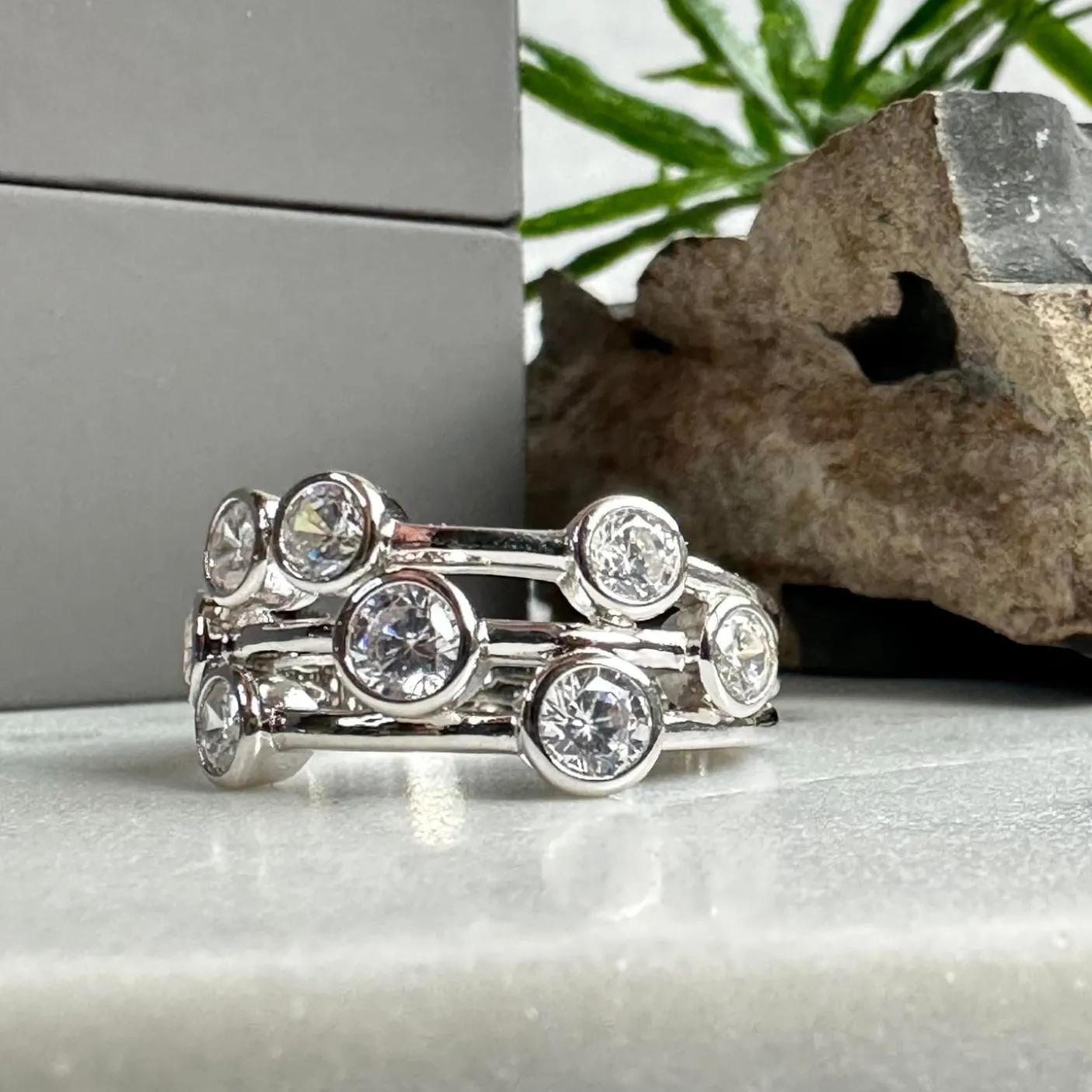 Ring Miriam Clear - Sterling Silver