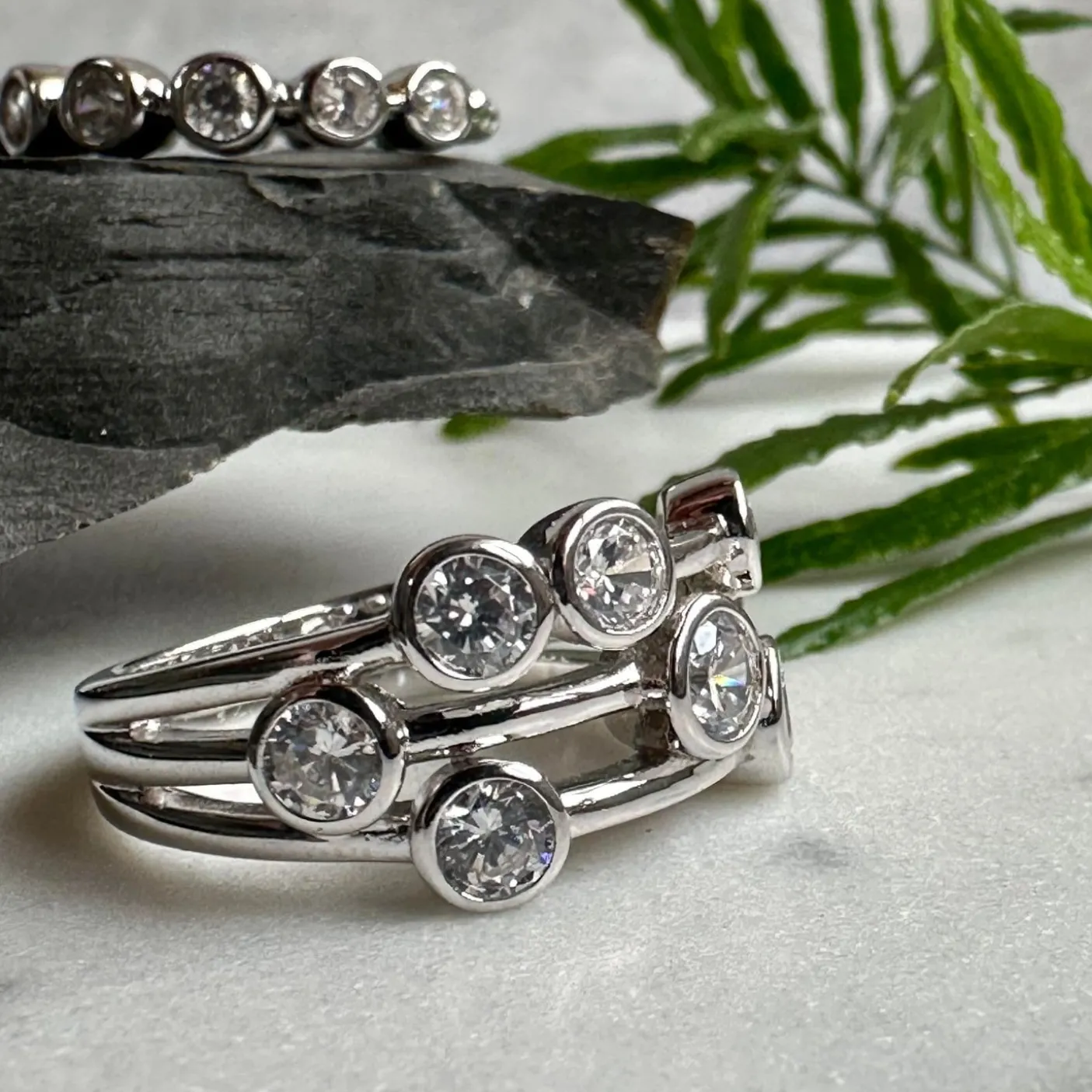 Ring Miriam Clear - Sterling Silver