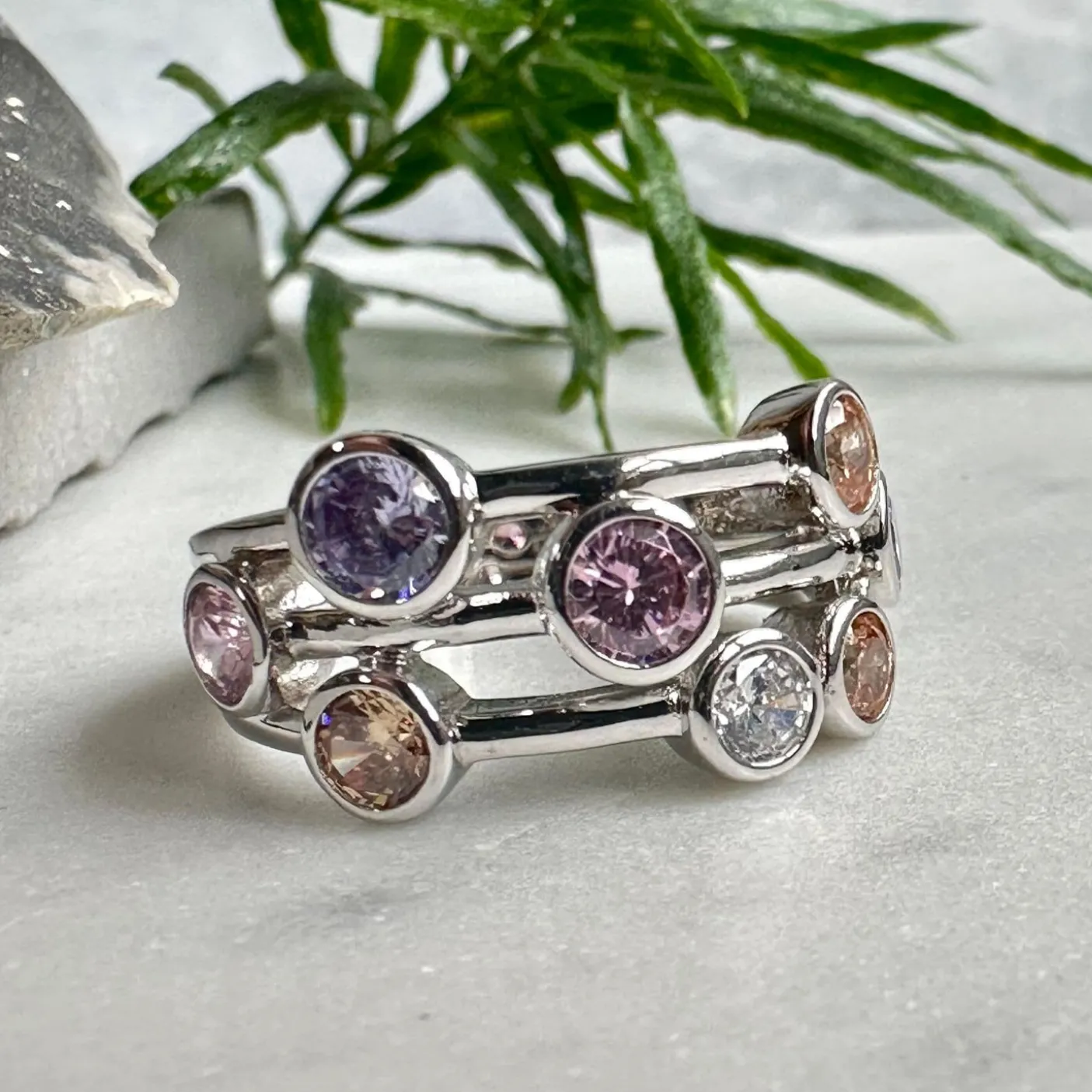 Ring Miriam Color - Sterling silver