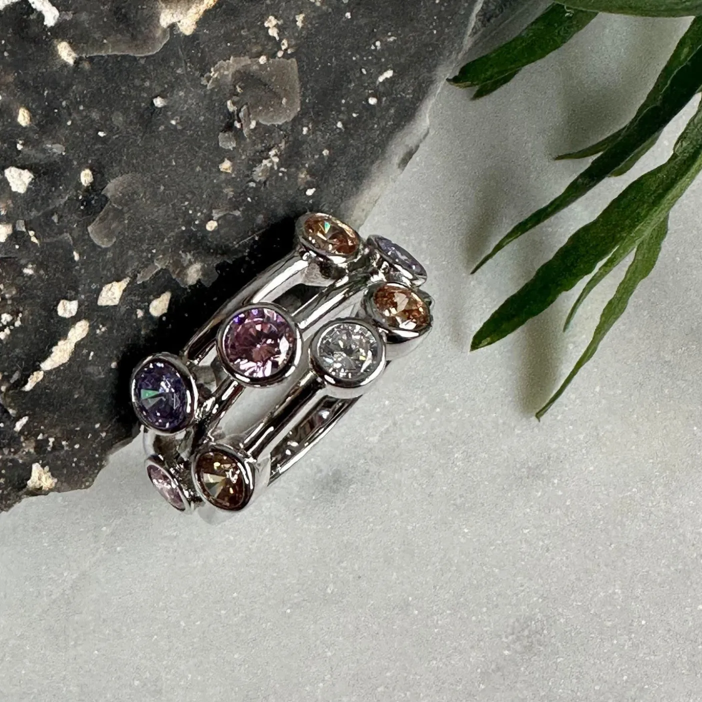 Ring Miriam Color - Sterling silver