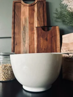 Røreskål - Hvid 4260 ml