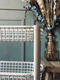 Rullevogn m. 4 kurve - Beige