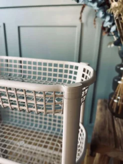 Rullevogn m. 4 kurve - Beige