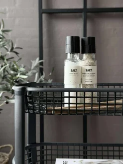 Rullevogn m. 4 kurve - Sort