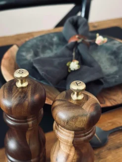 Salt og peber kværn - Akacietræ