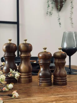 Salt og peber kværn - Akacietræ