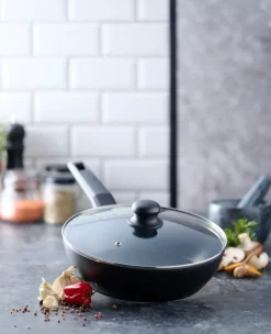 Sauterpande m. låg Ø26cm