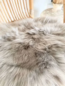 Sædeskind Ø37cm Beige