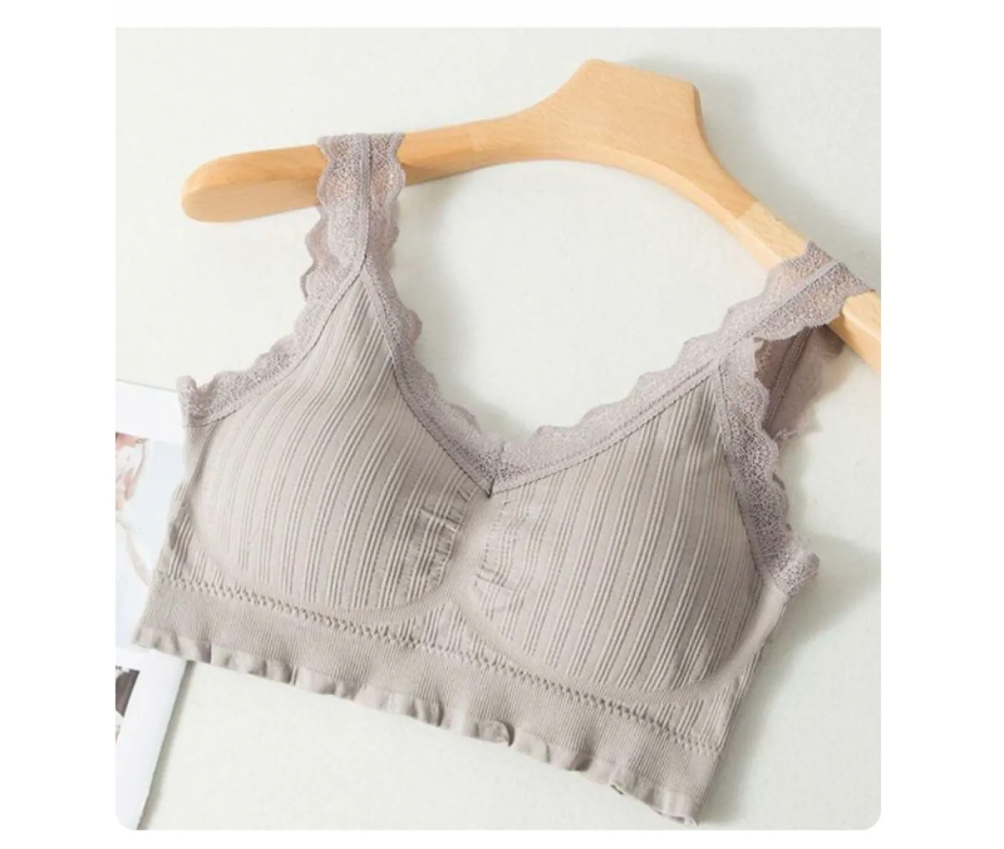 Seamless bh m. blondekant - Nude