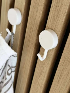 Selvklæbende knage - Sort eller hvid