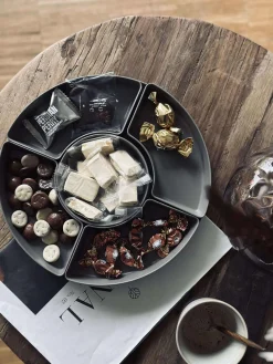 Serveringsfad - Taupe melamin