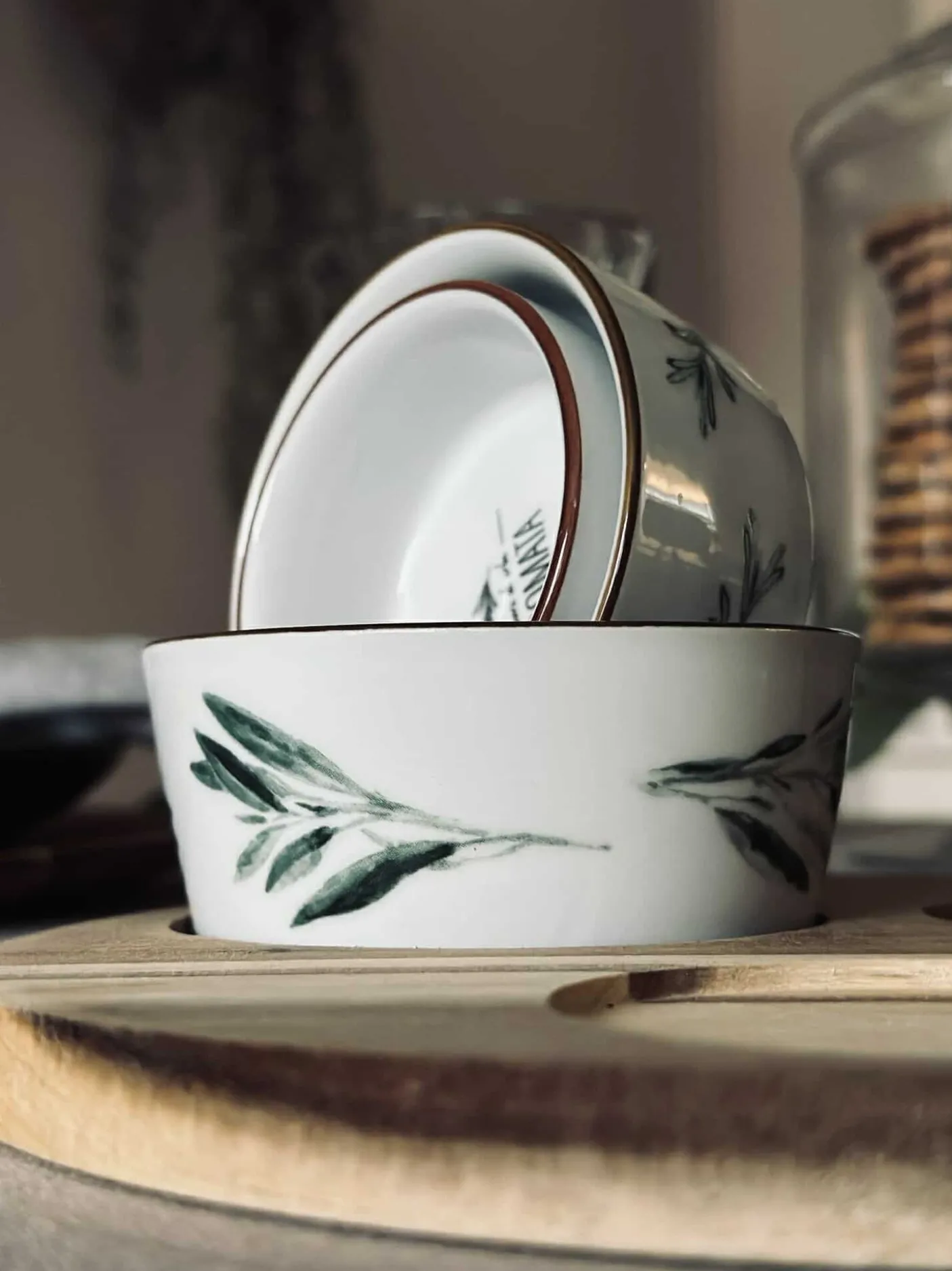 Serveringssæt Rund- 4 dele