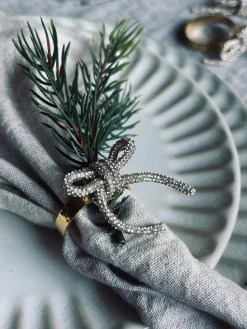 Servietringe - Sløjfer 4 stk