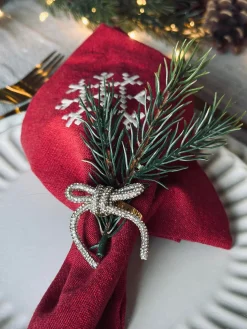 Servietringe - Sløjfer 4 stk