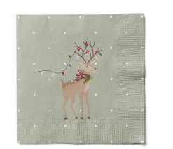 Servietter Dusty green - 20 stk