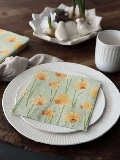 Servietter Påskeliljer - 20stk.