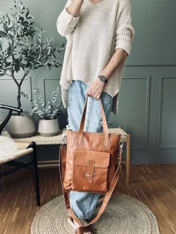 Shopper Amalie - Cognac