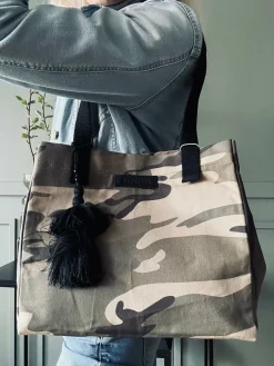 Shopper ARMY Canvas Small