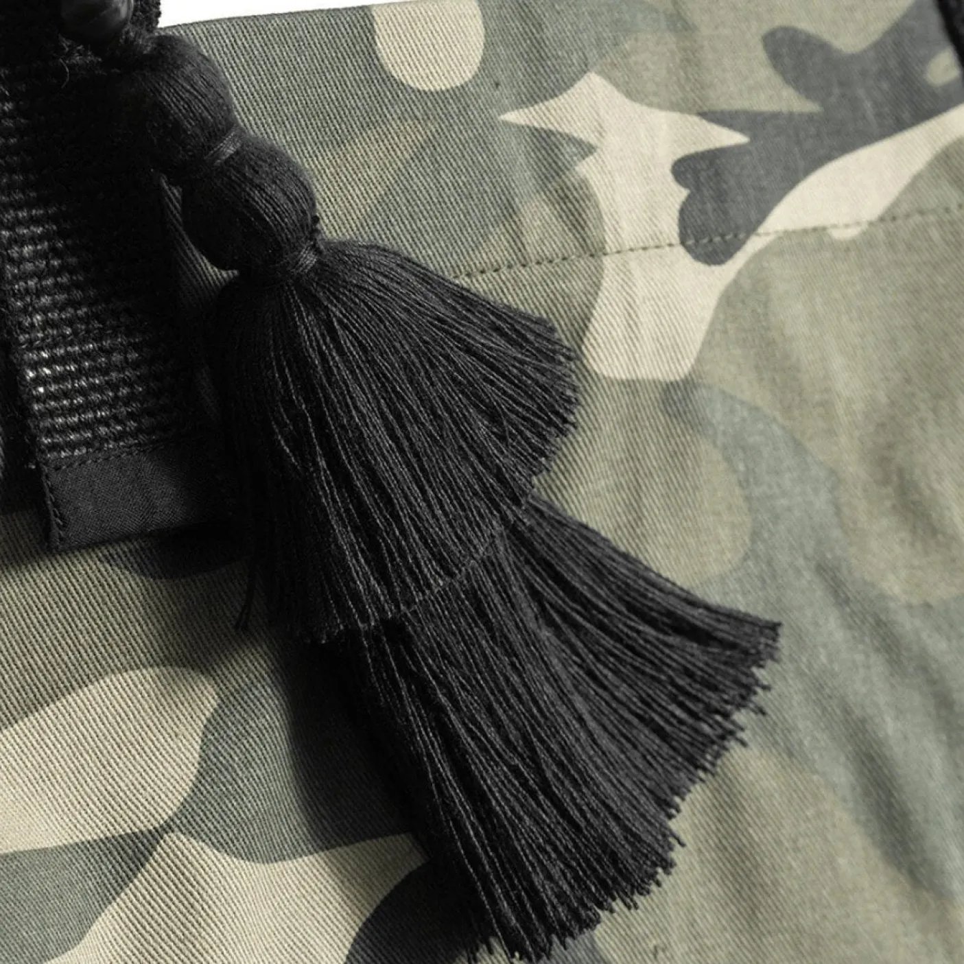 Shopper ARMY Canvas Small