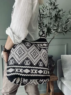 Shopper Black boheme