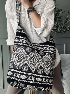 Shopper Black boheme