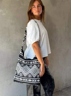 Shopper Black boheme