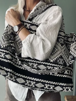 Shopper Black boheme – Perfekt til yoga