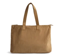 Shopper Fløjl - Tan